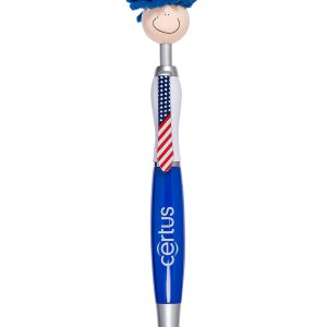 MopToppers Patriotic Screen Cleaner With Stylus Pen