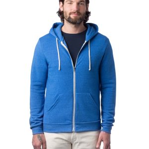 Alternative Unisex Rocky Eco-Fleece Zip Hoodie