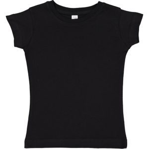 Rabbit Skins Toddler Girls' Fine Jersey T-Shirt