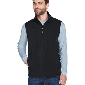 CORE 365 Men's Cruise Two-Layer Fleece Bonded Soft Shell Vest