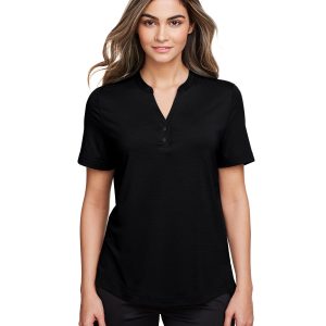 NORTH END Ladies' JAQ Snap-Up Stretch Performance Polo