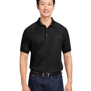 Harriton Men's Charge Snag and Soil Protect Polo