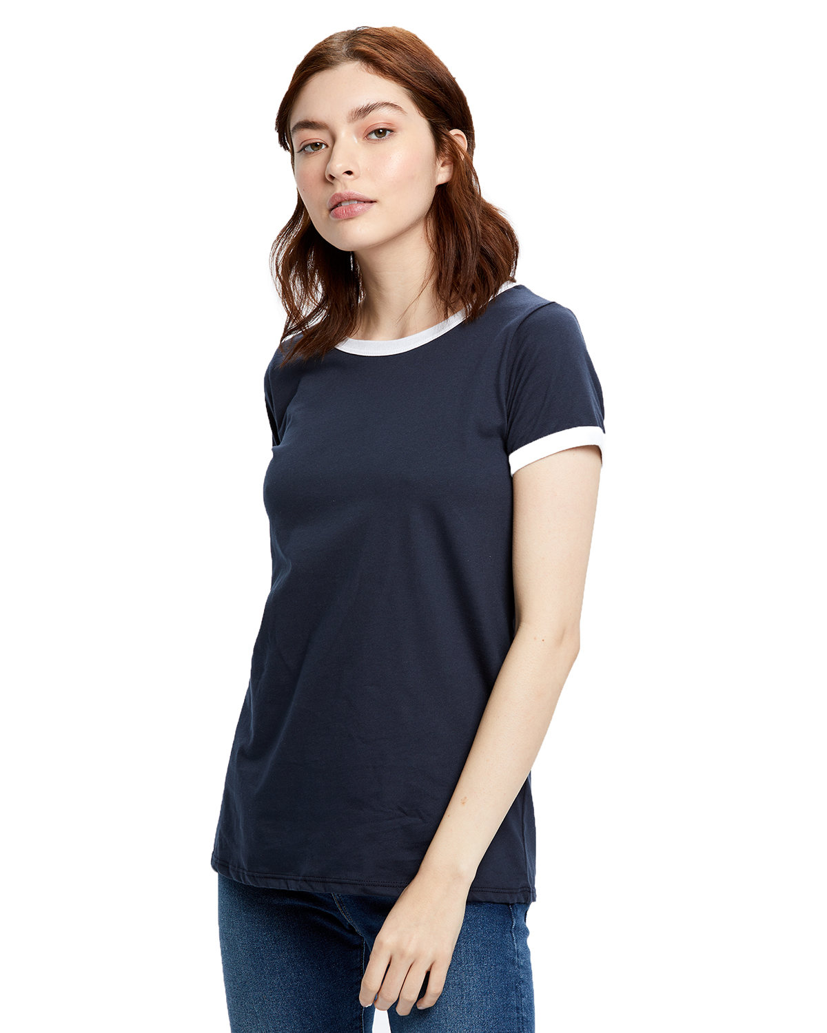 Navy/ White Blank