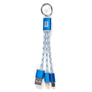 Prime Line Trio Metallic Cross Ribbon Cables