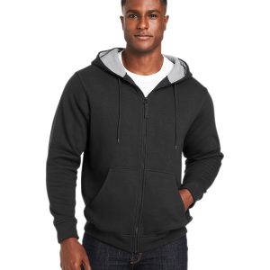 Harriton Men's Tall ClimaBloc™ Lined Heavyweight Hooded Sweatshirt
