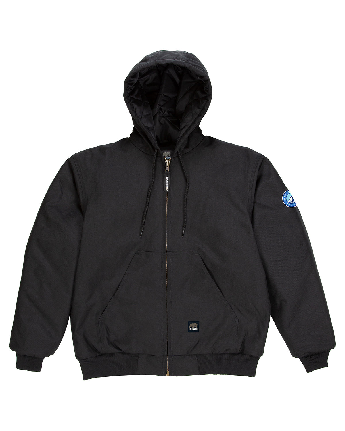 Berne Apparel Men's ICECAP Insulated Hooded Jacket