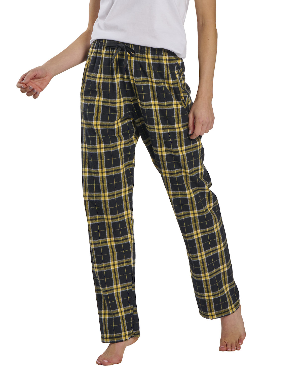 Black/ Gld Plaid Blank