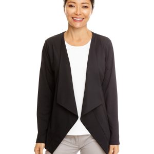 Devon and Jones Ladies' Perfect Fit™ Draped Open Blazer