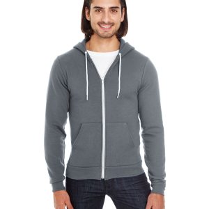 American Apparel Unisex Flex Fleece Zip Hoodie