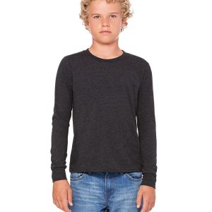 BELLA+CANVAS Youth Triblend Long-Sleeve T-Shirt