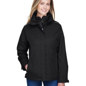 CORE 365 Ladies' Region 3-in-1 Jacket with Fleece Liner