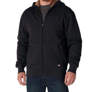 Williamson-Dickie Mfg Co Men's Fleece-Lined Full-Zip Hooded Sweatshirt