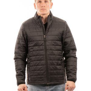 Burnside Adult Box Quilted Puffer Jacket