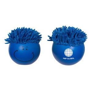 MopToppers Smiling Solid Color Stress Ball