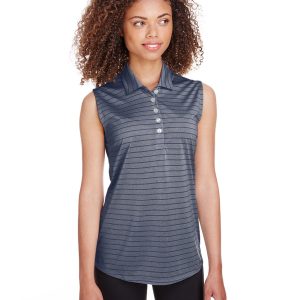 PUMA GOLF Ladies' Rotation Stripe Sleeveless Polo