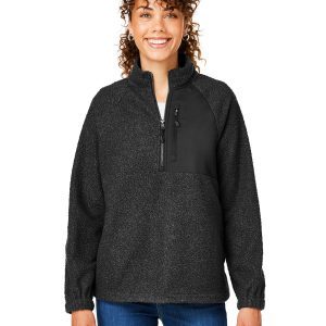 NORTH END Ladies' Aura Sweater Fleece Quarter-Zip