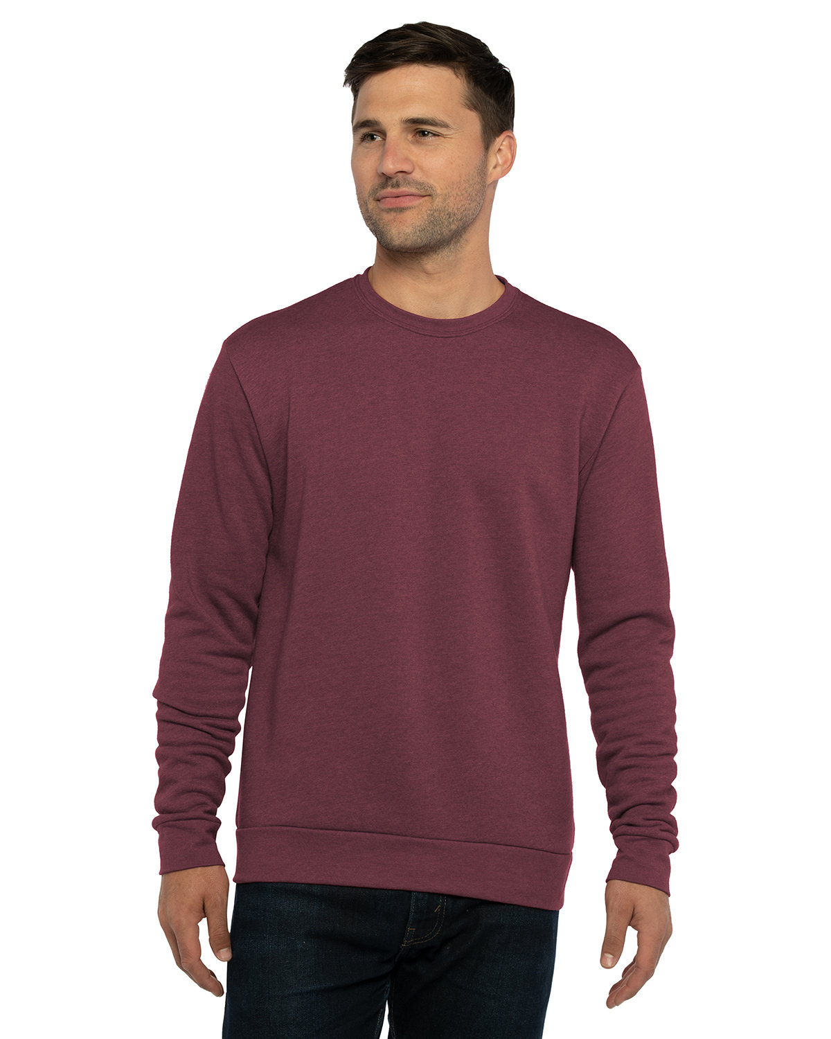Heather Maroon Blank