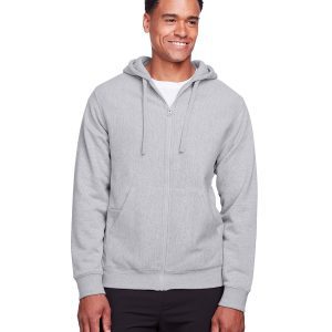 Team 365 Men's Zone HydroSport™ Heavyweight Full-Zip Hooded Sweatshirt