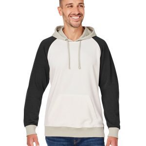 J AMERICA Unisex Vintage Tricolor Hooded Sweatshirt