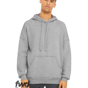 BELLA+CANVAS FWD Fashion Unisex Raw Seam Hooded Sweatshirt