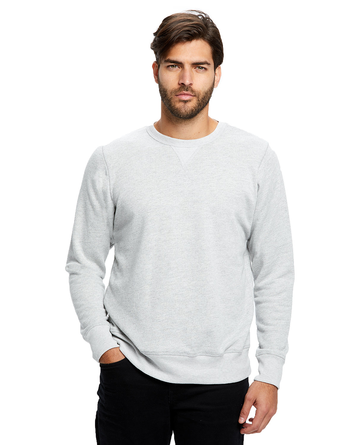 Ash Heather Grey Blank