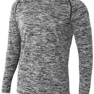 A-4 Adult Space Dye Long Sleeve Raglan T-Shirt