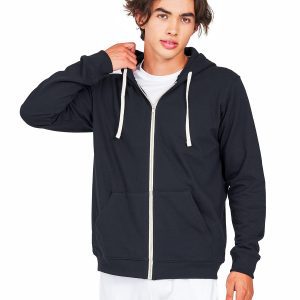 US BLANKS Unisex Made in USA Full-Zip Hooded Sweatshirt