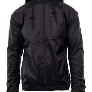 Burnside Men's Nylon Hooded Coaches Jacket