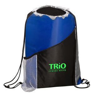 Prime Line Sprint Angled Drawstring Sports Pack With Pockets