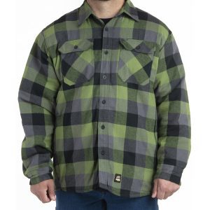 Berne Apparel Men's Tall Timber Flannel Shirt Jacket