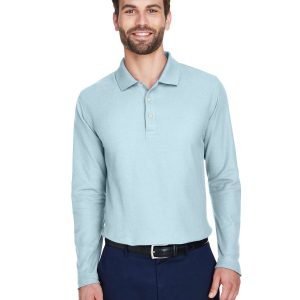 Devon and Jones Men's DRYTEC20™ Performance Long-Sleeve Polo