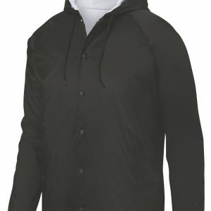 Augusta Unisex Hooded Coach's Jacket