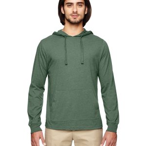 Econscious - Big Accessories Unisex Eco Blend Long-Sleeve Pullover Hooded T-Shirt