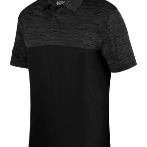 Augusta Adult Shadow Tonal?Heather Polo