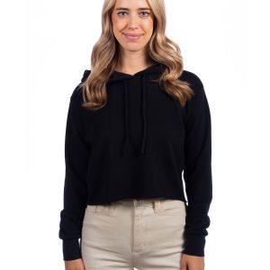 NEXT LEVEL APPAREL Ladies' Cropped Pullover Hooded Sweatshirt