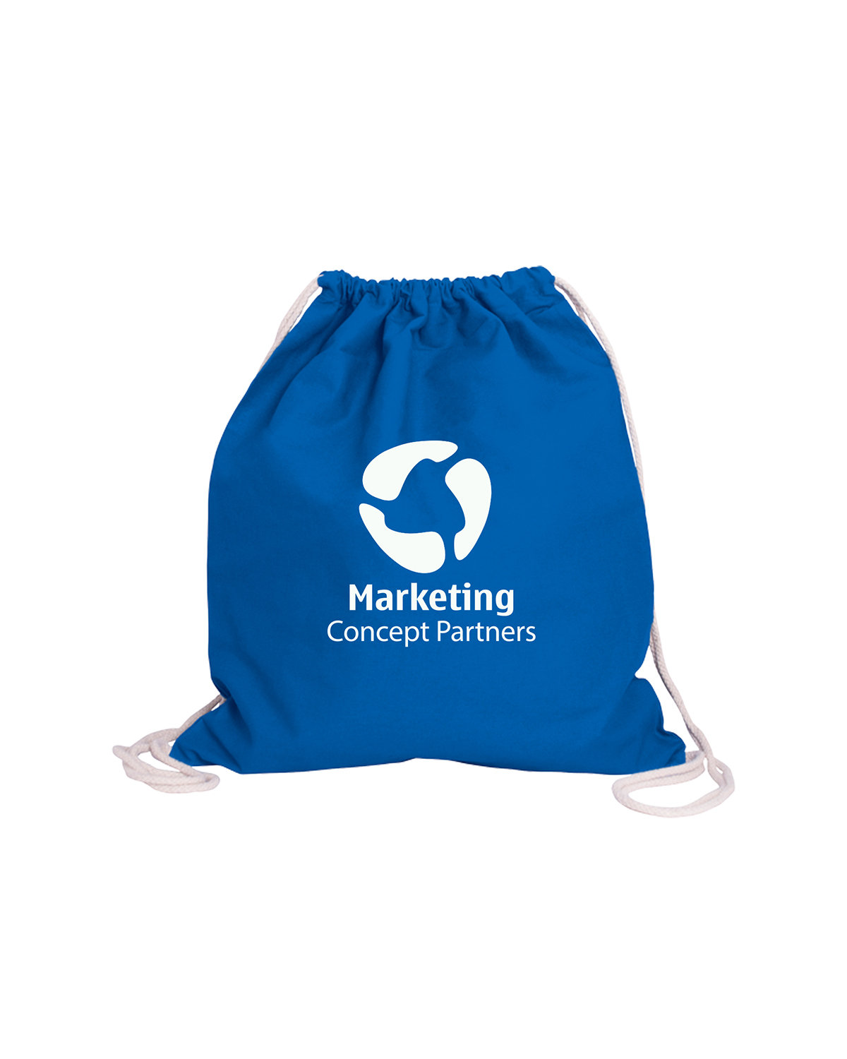 Prime Line Cotton Canvas Drawstring Backpack