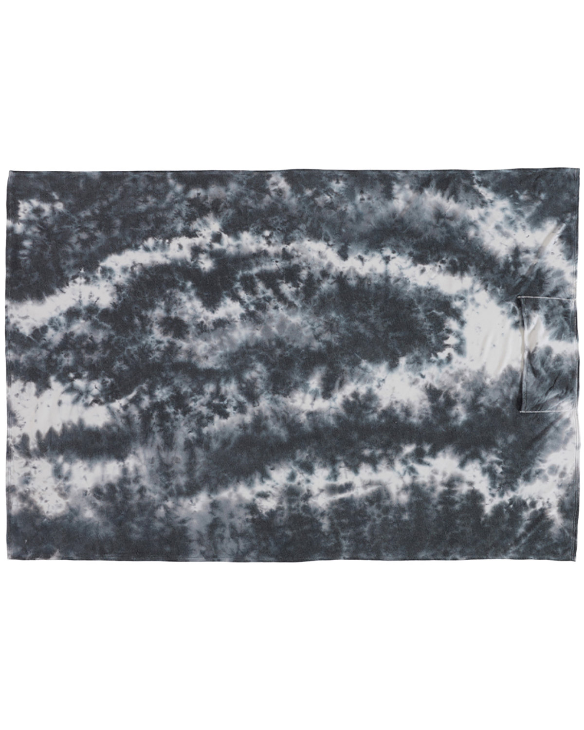 Black Tie Dye Blank