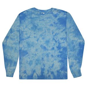 Tie-Dye Unisex Crystal Wash Long-Sleeve T-Shirt