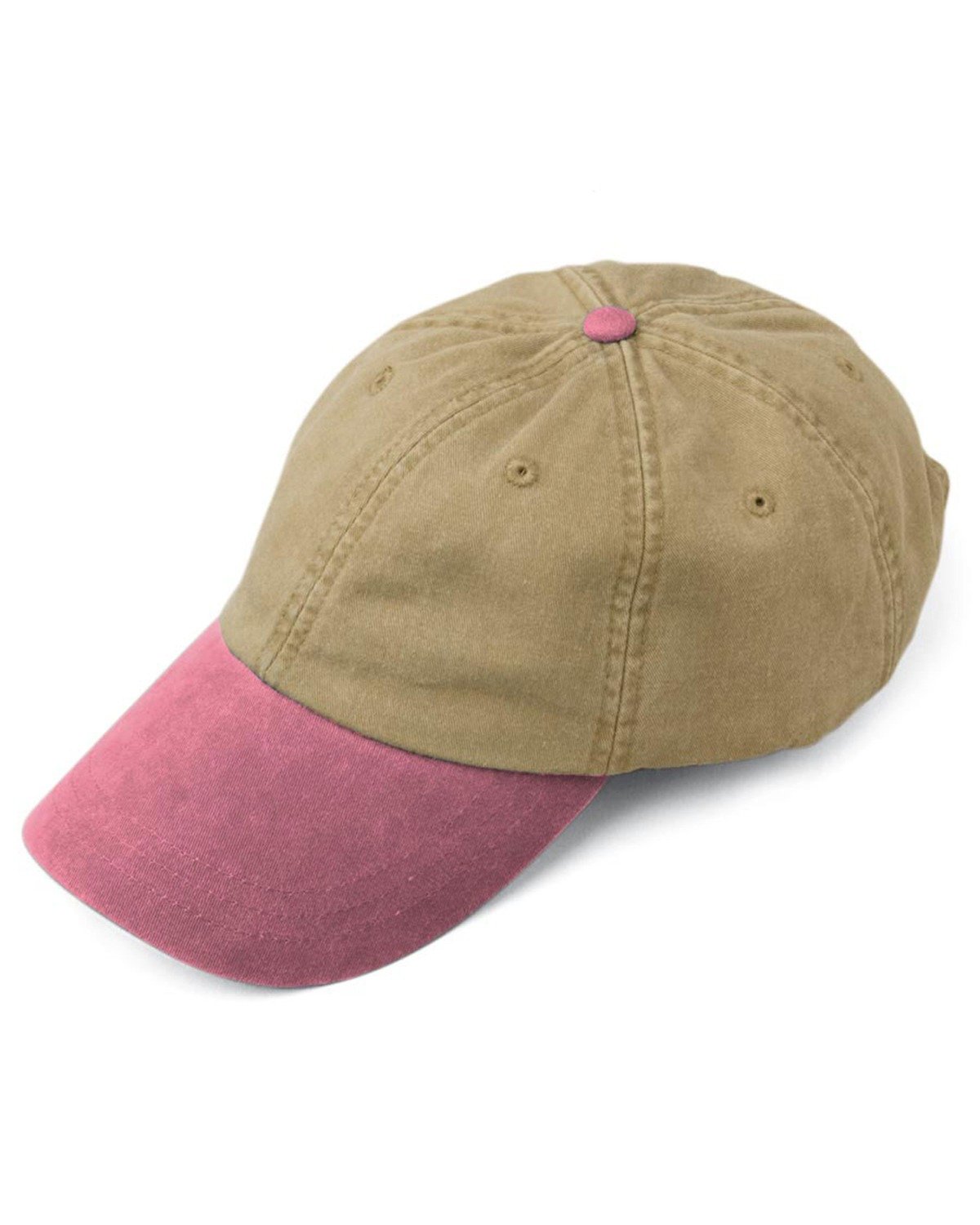 Khaki/ Coral Blank