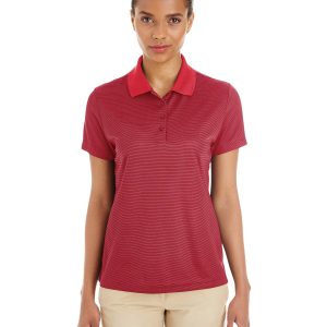 CORE365 Ladies' Express Microstripe Performance Piqué Polo