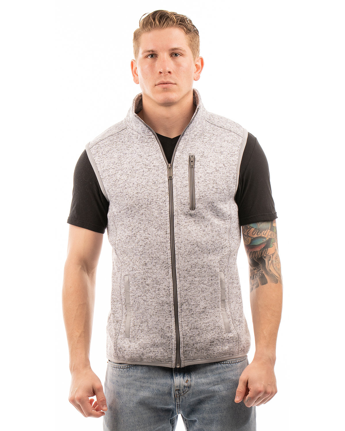 Heather Grey Blank