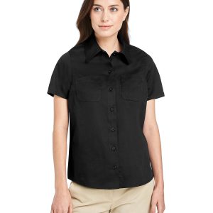 Harriton Ladies' Advantage IL Short-Sleeve Work Shirt