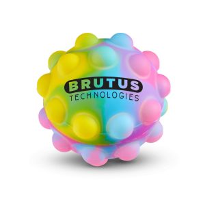 Prime Line Tie Dye Push Pop Bubble Ball Fidget Sensory Toy