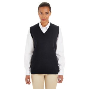 Harriton Ladies' Pilbloc™ V-Neck Sweater Vest