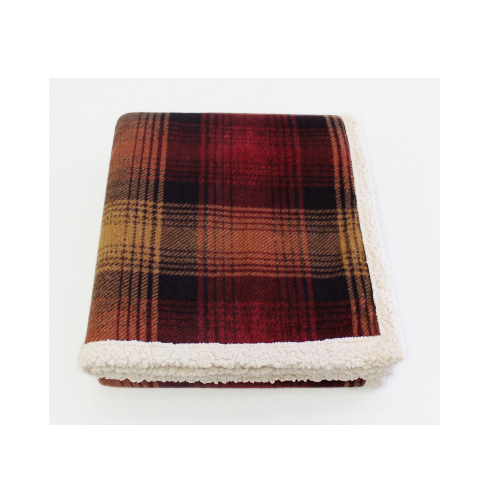 Red Plaid Blank
