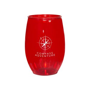 Prime Line 16oz Pet Stemless Wine Glass