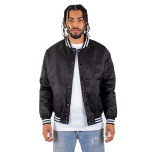 SHAKA WEAR Men's Varsity Bomber Jacket