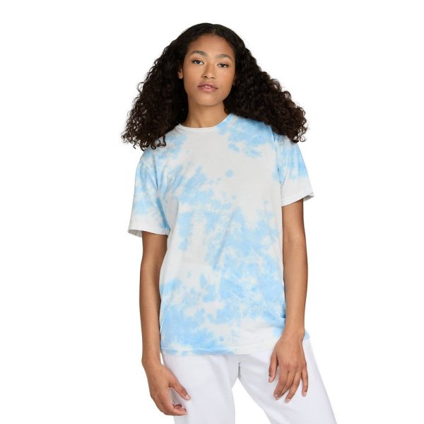US BLANKS Unisex Made in USA Cloud Tie-Dye T-Shirt