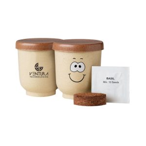 Goofy Group Grow Pot Eco-Planter With Basil Seeds
