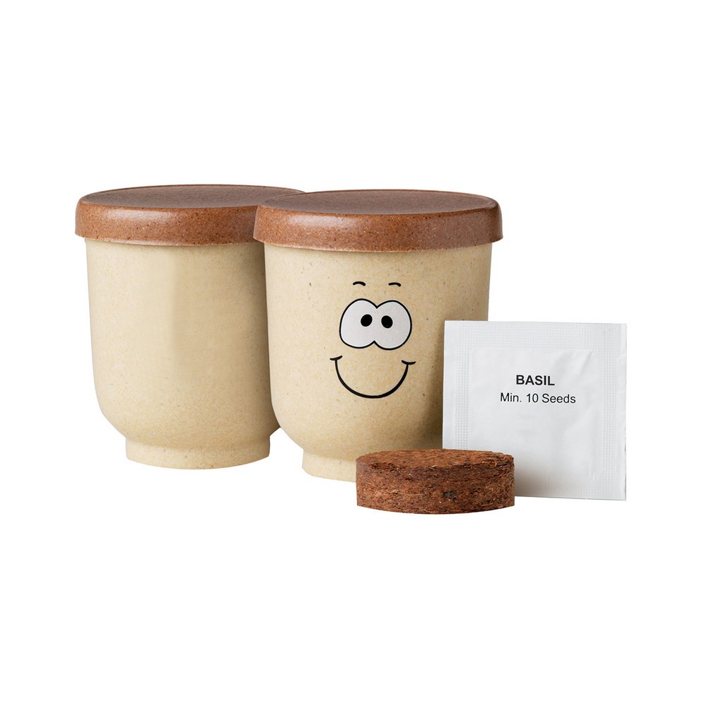 Goofy Group Grow Pot Eco-Planter With Basil Seeds